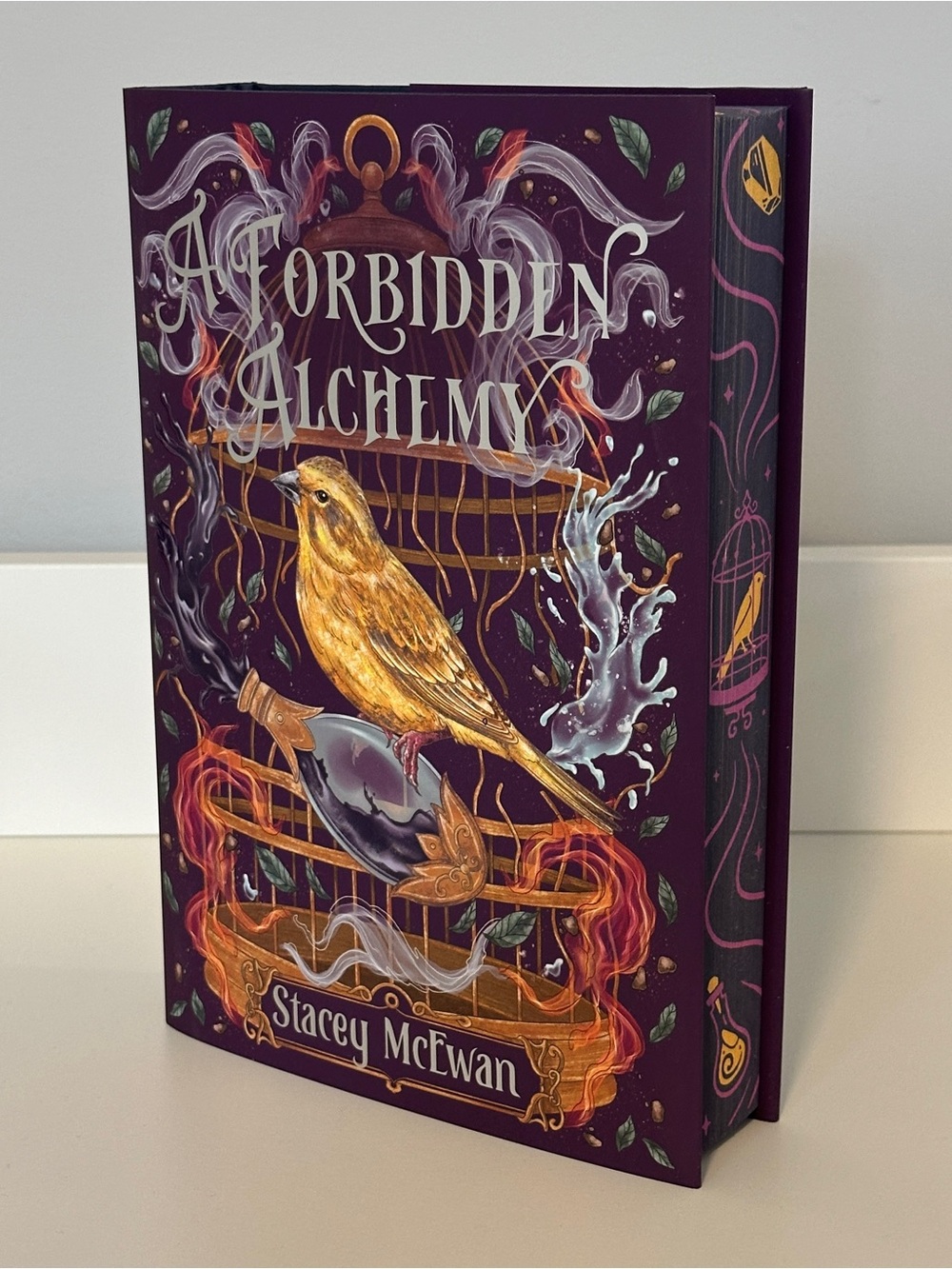 A Forbidden Alchemy SIGNED OwlCrate Edition by Stacey McEwan